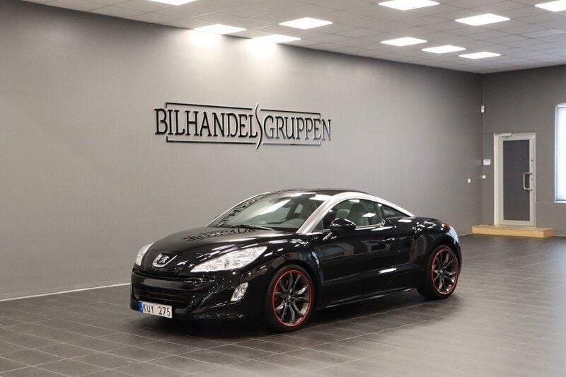Svart Begagnad 2010 Peugeot RCZ Sportkupé | 94 900 kr (Marknadspris) - Bild 1/4
