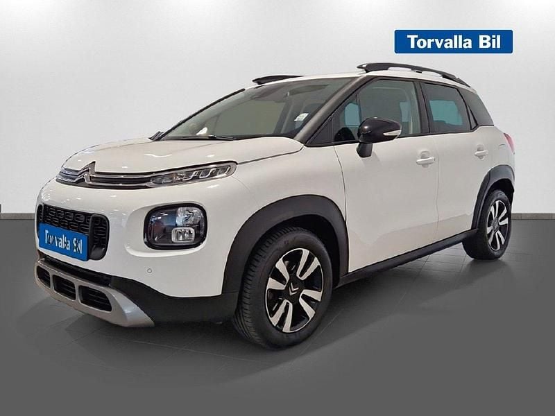 Vit Begagnad 2021 Citroën C3 Aircross Shine SUV | 174 900 kr (Marknadspris) - Bild 1/4