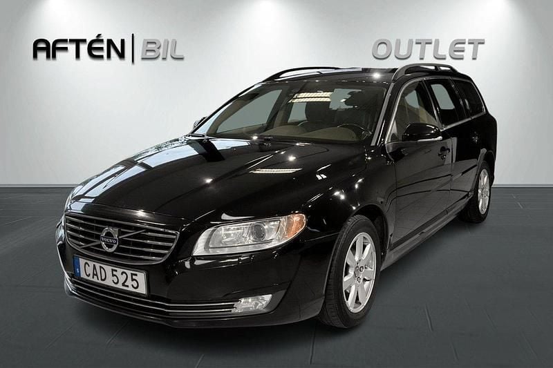 Svart Begagnad 2014 Volvo V70 Momentum Kombi | 98 900 kr (Bra pris) - Bild 1/3
