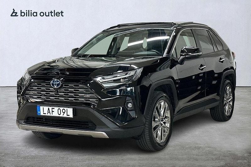 Svart Begagnad 2022 Toyota RAV4 Hybrid Executive SUV | 409 900 kr (Marknadspris) - Bild 1/4
