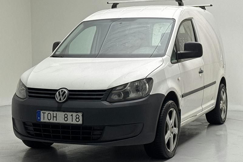Vit Begagnad 2011 VW Caddy Minibuss | 30 000 kr (Superpris) - Bild 1/4
