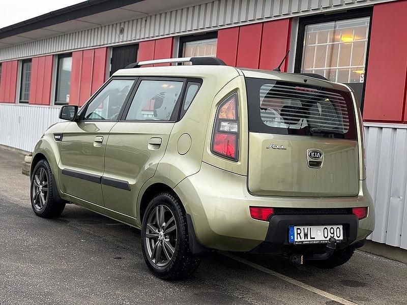 Begagnad Kia Soul 126 HK (92 kW) 2009 Ljusgrön SUV