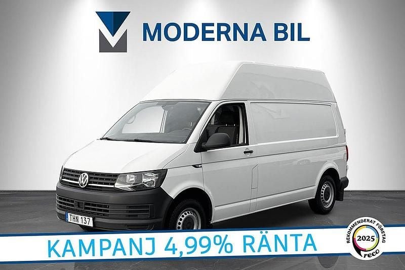 Vit Begagnad 2018 VW Transporter Van | 219 900 kr - Bild 1/4