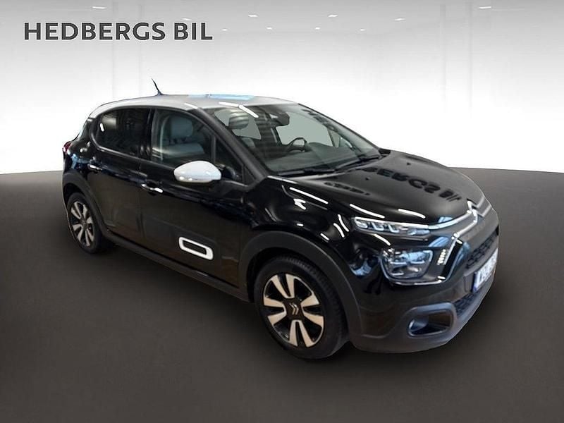 Begagnad Citroën C3 PureTech 110 HK (80 kW) 2023 Svart Halvkombi