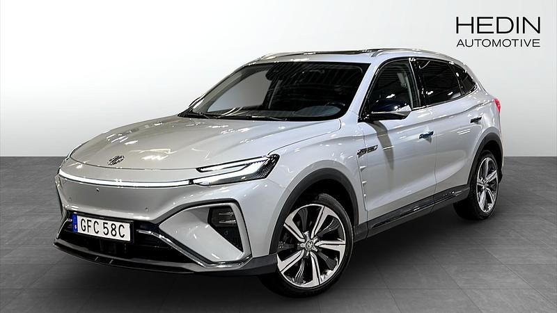 Grå Begagnad 2022 MG Marvel R Luxury SUV | 279 900 kr (Marknadspris) - Bild 1/4