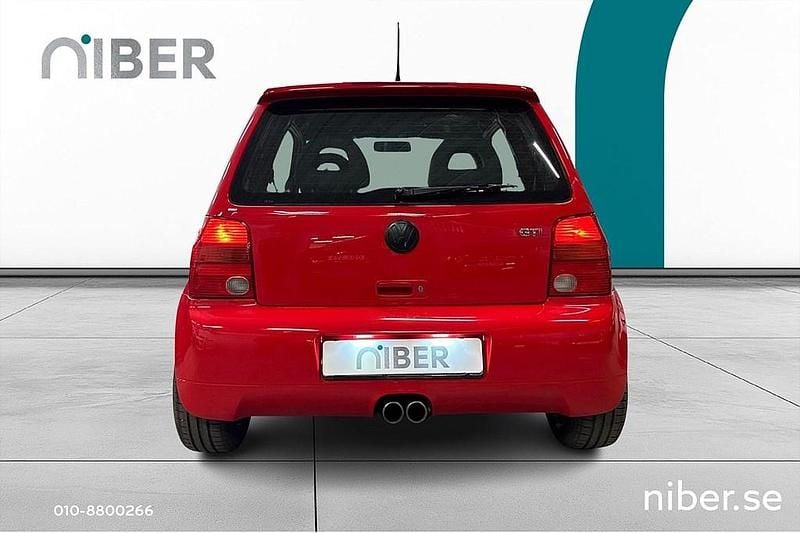 Begagnad VW Lupo GTI 126 HK (92 kW) 2000 Röd Halvkombi