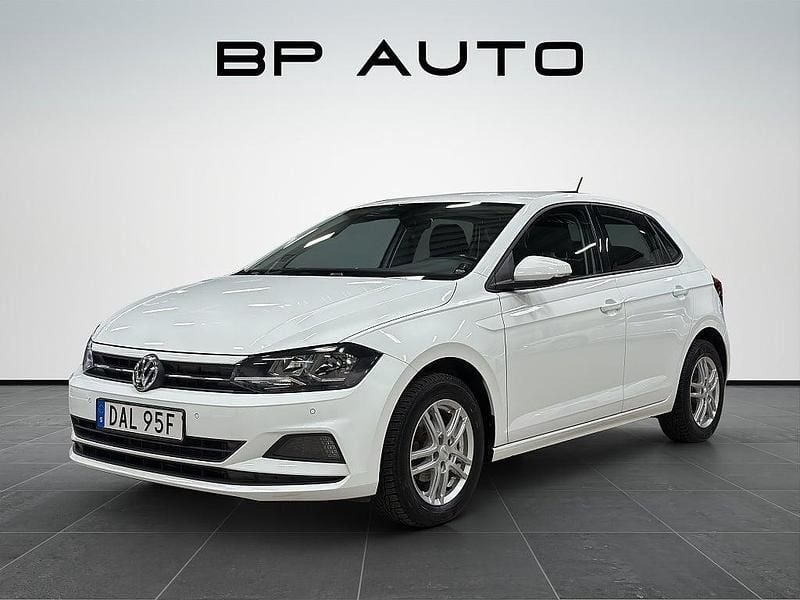 Begagnad VW Polo 95 HK (69 kW) 2019 Vit Halvkombi