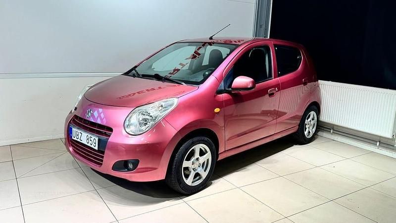 Begagnad Suzuki Alto 68 HK (50 kW) 2009 Ljusröd Halvkombi
