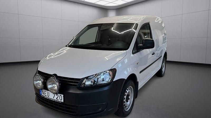 Vit Begagnad 2013 VW Caddy Minibuss | 139 000 kr - Bild 1/4