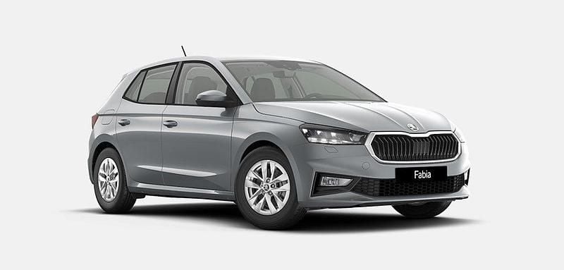 Brilliant silver metallic Ny 2025 Skoda Fabia Halvkombi | 239 900 kr (Bra pris) - Bild 1/4