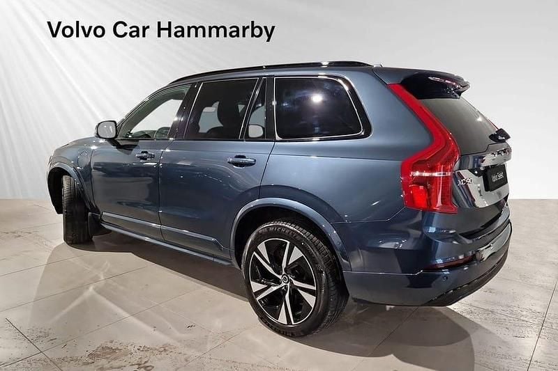 Begagnad Volvo XC90 R-Design 462 HK (339 kW) 2022 Blå SUV