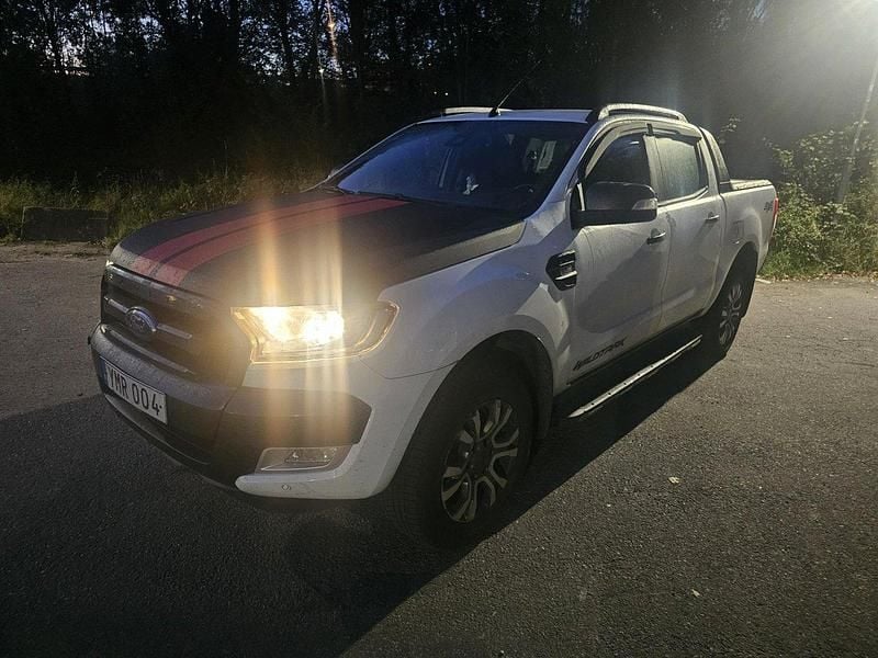 Vit Begagnad 2018 Ford Ranger Pickup | 226 000 kr (Superpris) - Bild 1/4