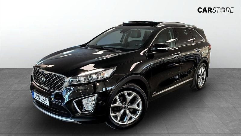 Svart Begagnad 2016 Kia Sorento SUV | 279 900 kr (Marknadspris) - Bild 1/4