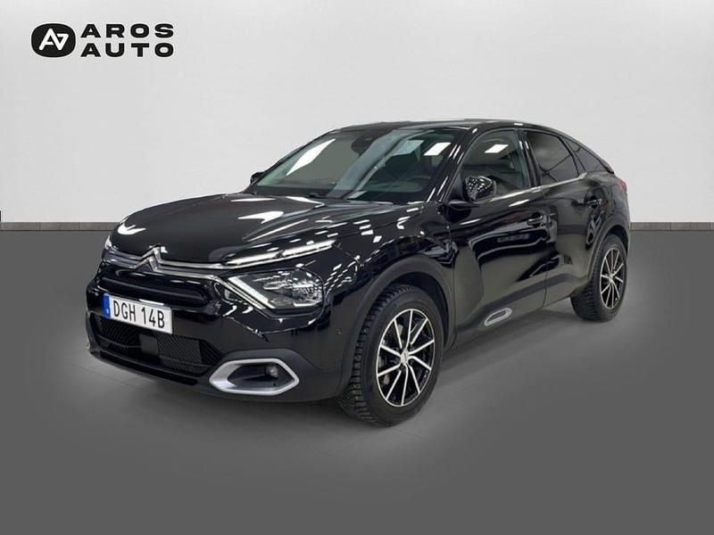 Svart Begagnad 2023 Citroën C4 PureTech Halvkombi | 199 900 kr (Bra pris) - Bild 1/4