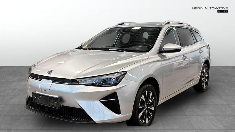 Grå Begagnad 2022 MG MG5 EV Kombi | 189 400 kr (Superpris) - Bild 1/4