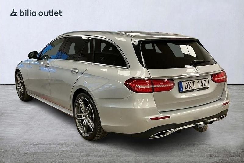 Begagnad Mercedes E220 AMG 194 HK (142 kW) 2019 Silver