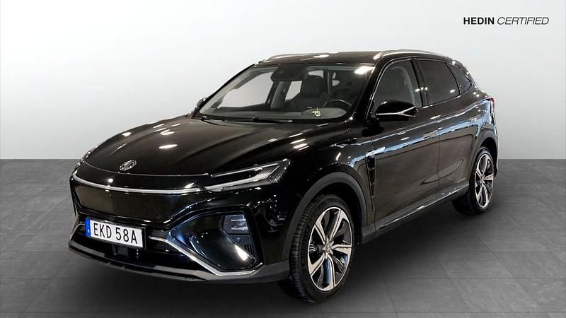 Svart (black) Begagnad 2022 MG Marvel R Performance SUV | 289 900 kr - Bild 1/4