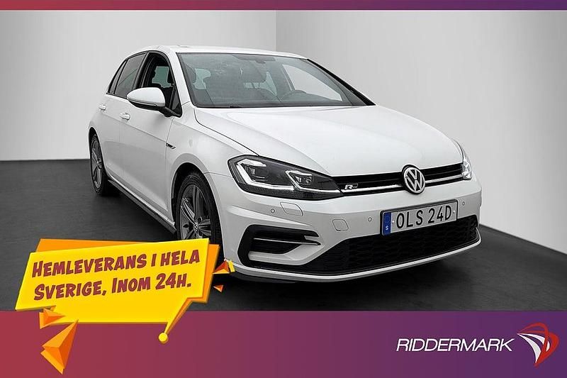 Vit Begagnad 2019 VW Golf VII | 179 800 kr (Marknadspris) - Bild 1/3