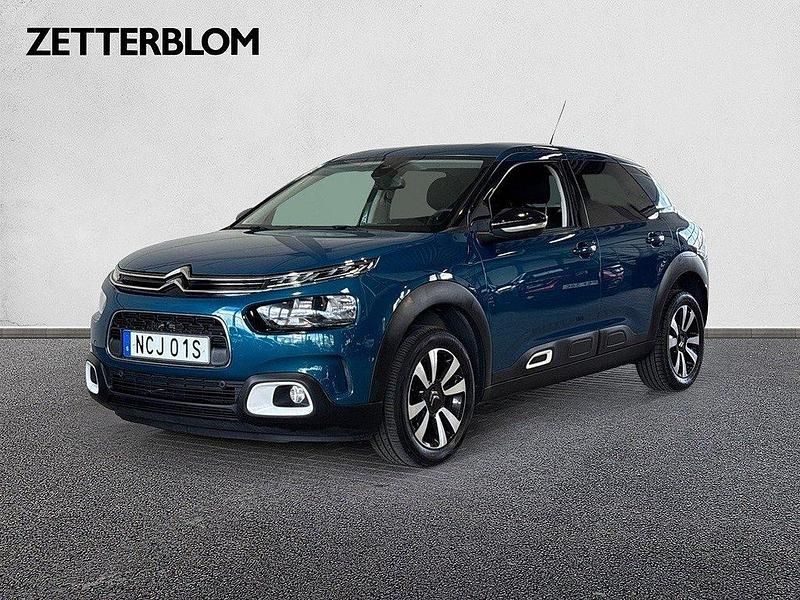 Blåmetallic Begagnad 2019 Citroën C4 Cactus Halvkombi | 149 900 kr (Dyr) - Bild 1/4