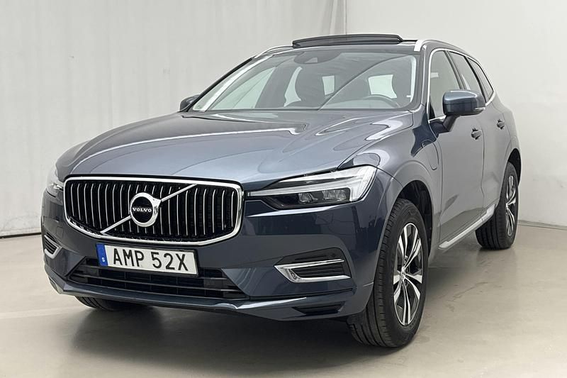 Mörkblå Begagnad 2021 Volvo XC60 Inscription SUV | 310 000 kr (Superpris) - Bild 1/4