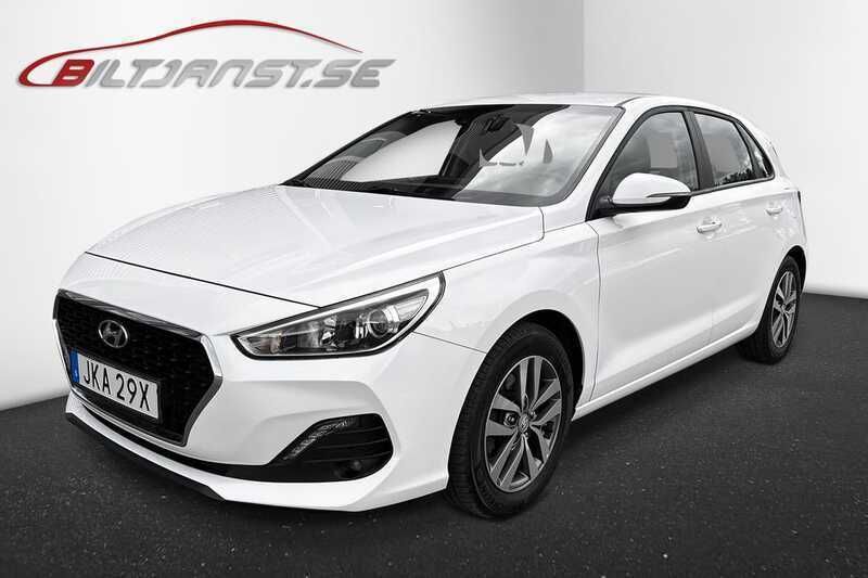 Vit Begagnad 2020 Hyundai i30 Halvkombi | 159 900 kr (Superpris) - Bild 1/4