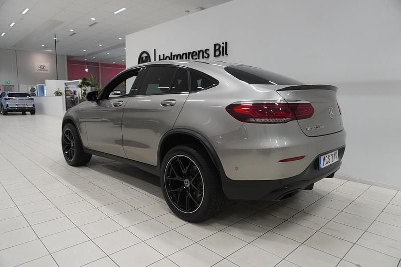Begagnad Mercedes GLC300e 2023 Silver Sportkupé