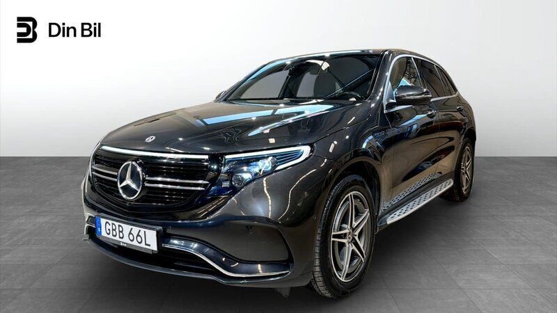 Grå Begagnad 2020 Mercedes EQC400 AMG SUV | 374 900 kr (Marknadspris) - Bild 1/4