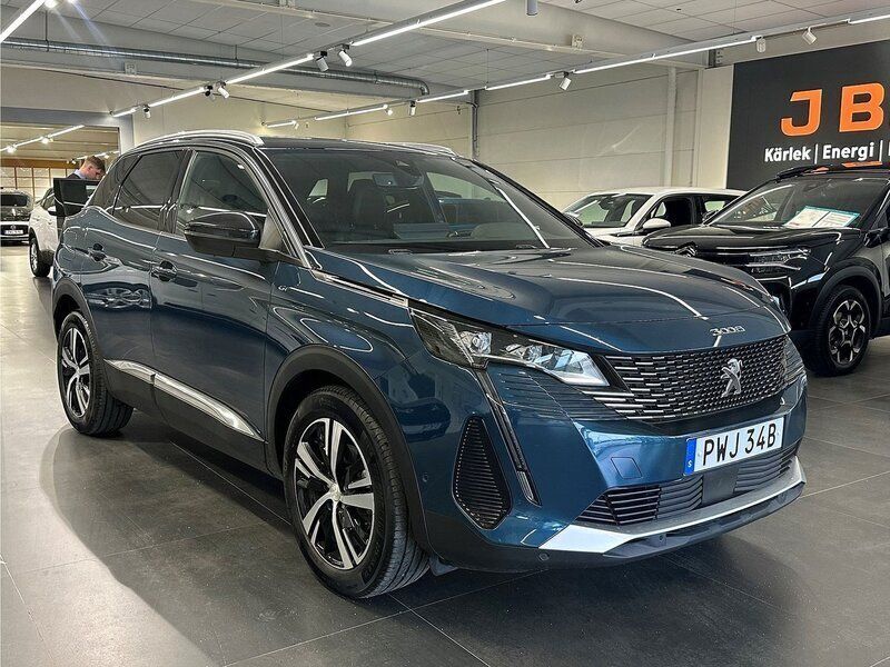 Blå Begagnad 2024 Peugeot 3008 GTi SUV | 289 900 kr (Marknadspris) - Bild 1/4