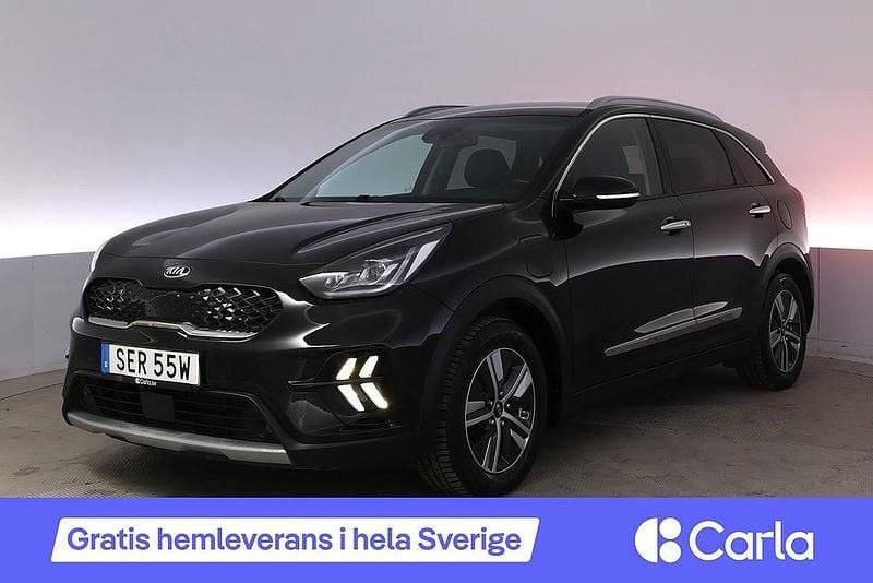 Svart Begagnad 2021 Kia Niro Advance SUV | 249 900 kr (Bra pris) - Bild 1/4