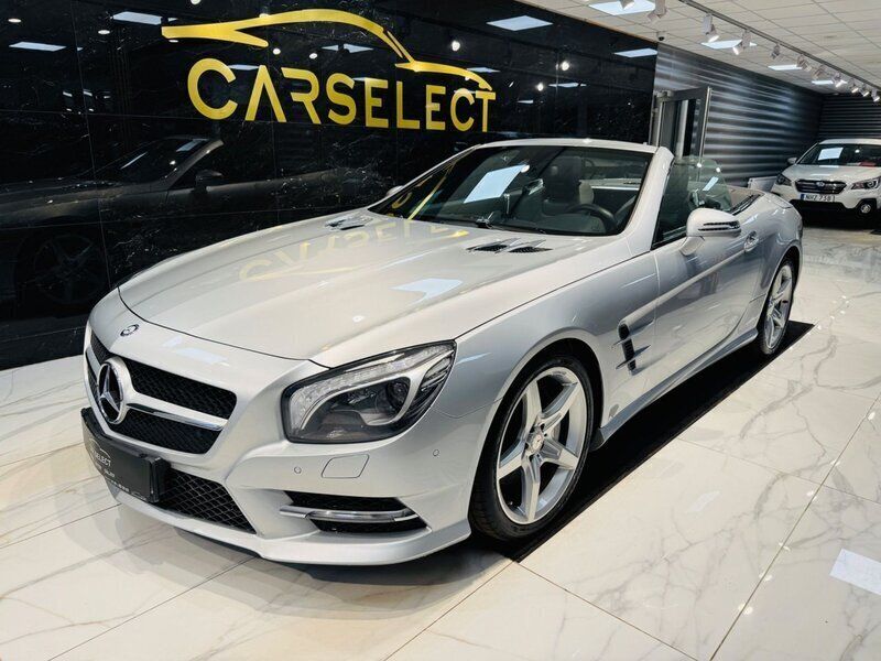 Silver Begagnad 2013 Mercedes SL350 AMG Cab | 439 900 kr (Marknadspris) - Bild 1/4