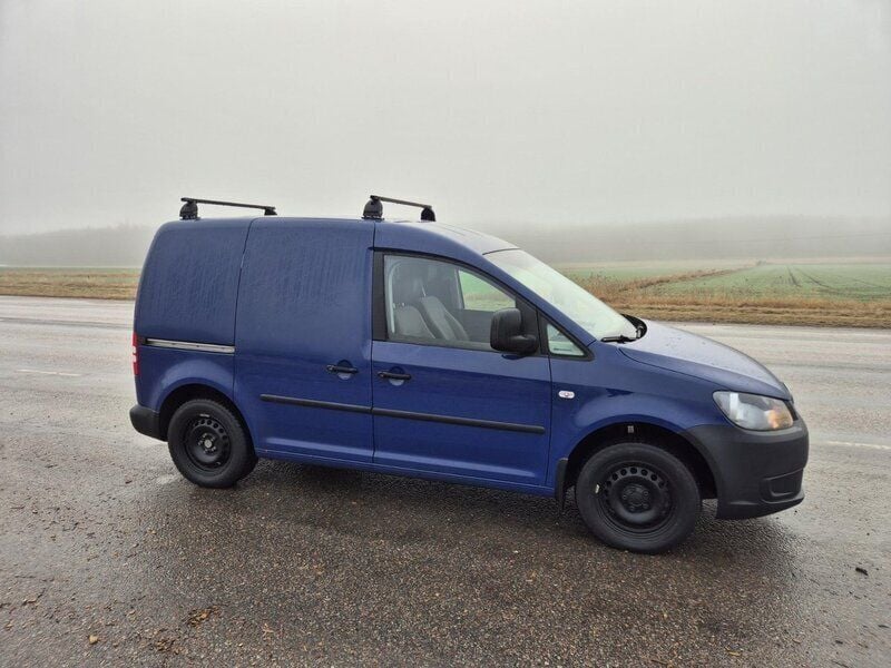 Blå Begagnad 2015 VW Caddy Minibuss | 89 000 kr (Bra pris) - Bild 1/4