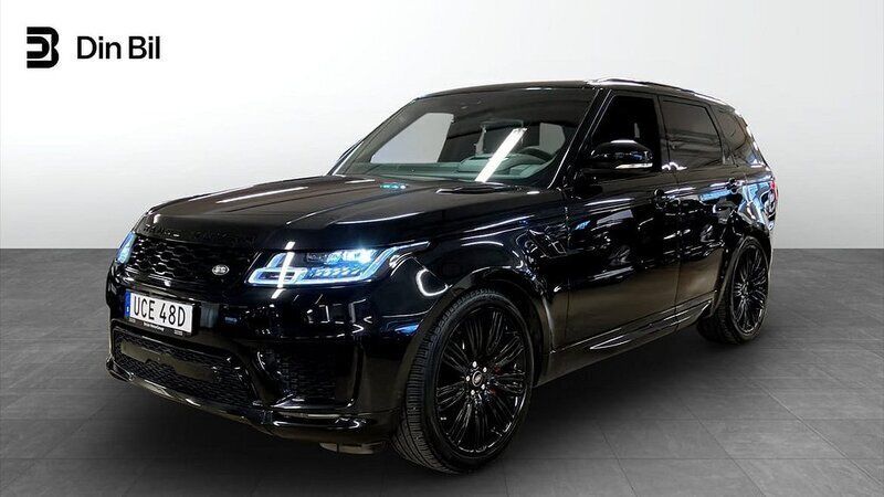 Svart Begagnad 2021 Land Rover Range Rover Sport HSE Dynamic SUV | 744 900 kr - Bild 1/4