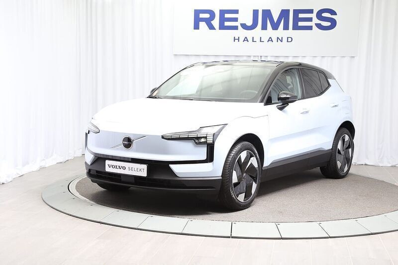 Ljusblå Begagnad 2024 Volvo EX30 Plus SUV | 369 500 kr (Superpris) - Bild 1/4