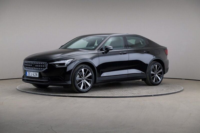 Svart Begagnad 2021 Polestar 2 Standard Range Single Motor Sedan | 309 000 kr (Marknadspris) - Bild 1/4