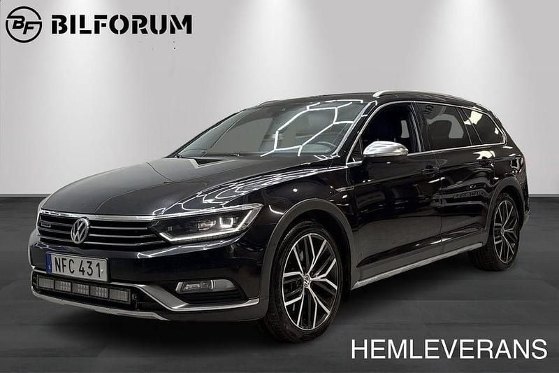 Svart Begagnad 2016 VW Passat Alltrack GTS Kombi | 139 800 kr (Marknadspris) - Bild 1/4