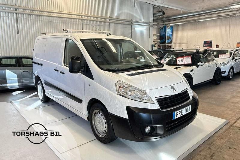 Vit Begagnad 2014 Peugeot Expert Van | 59 900 kr (Marknadspris) - Bild 1/3