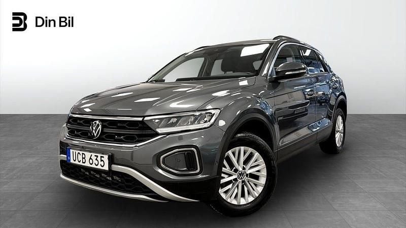 Grå Begagnad 2023 VW T-Roc SUV | 274 900 kr (Marknadspris) - Bild 1/4