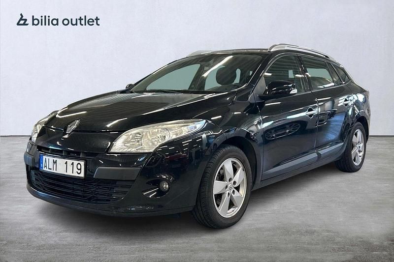 Svart Begagnad 2011 Renault Mégane GrandTour Kombi | 65 000 kr (Lite dyr) - Bild 1/4