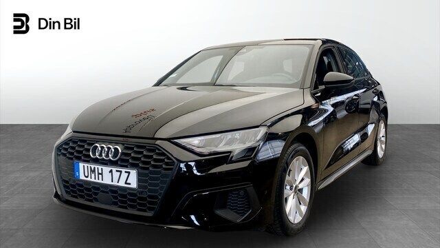 Svart Begagnad 2022 Audi A3 Proline Halvkombi | 234 000 kr (Marknadspris) - Bild 1/4