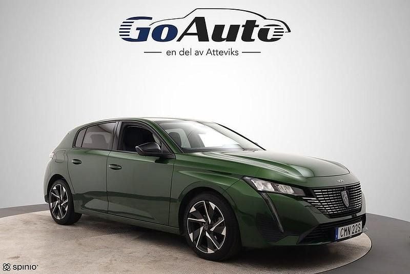 Grön Begagnad 2022 Peugeot 308 Allure Halvkombi | 219 500 kr (Marknadspris) - Bild 1/3