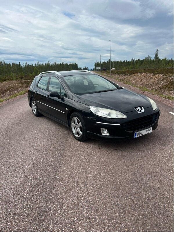 Svart Begagnad 2005 Peugeot 407 Kombi | 11 500 kr (Superpris) - Bild 1/4