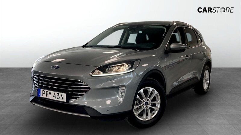 Grå Begagnad 2021 Ford Kuga Titanium SUV | 217 900 kr (Superpris) - Bild 1/4
