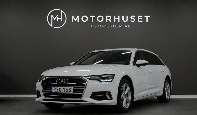 Vit Begagnad 2019 Audi A6 Kombi | 279 900 kr (Marknadspris) - Bild 1/4
