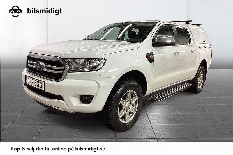 Vit Begagnad 2022 Ford Ranger Pickup | 279 900 kr (Marknadspris) - Bild 1/3
