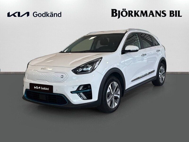 Vit (clear white) Begagnad 2022 Kia e-Niro Advance SUV | 279 000 kr (Marknadspris) - Bild 1/4