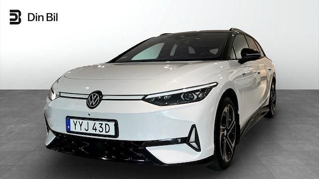 Vit Begagnad 2024 VW ID.7 GTX Sedan | 589 900 kr (Dyr) - Bild 1/4