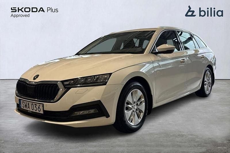 Vit Begagnad 2022 Skoda Octavia Ambition Kombi | 269 000 kr (Lite dyr) - Bild 1/4