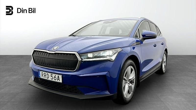 Energy blue Begagnad 2023 Skoda Enyaq iV SUV | 414 500 kr (Superpris) - Bild 1/4