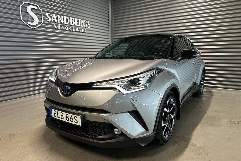 Mörkgrå Begagnad 2019 Toyota C-HR Edition SUV | 228 500 kr (Marknadspris) - Bild 1/4
