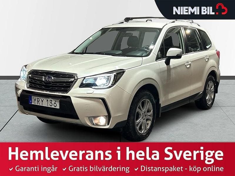 Vit Begagnad 2017 Subaru Forester SUV | 264 900 kr (Lite dyr) - Bild 1/3